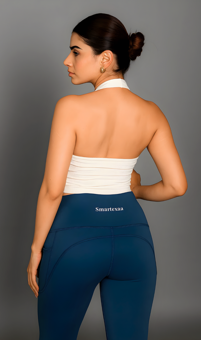 Selena – Firm + Matte/ AIR THIGHAS (Green & Black, With Pockets)